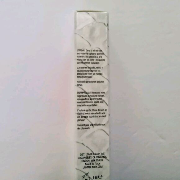 UOMA Beauty DRAMA BOMB Extreme Volume Nourishing Mascara .2floz Travel Size - Picture 6 of 6